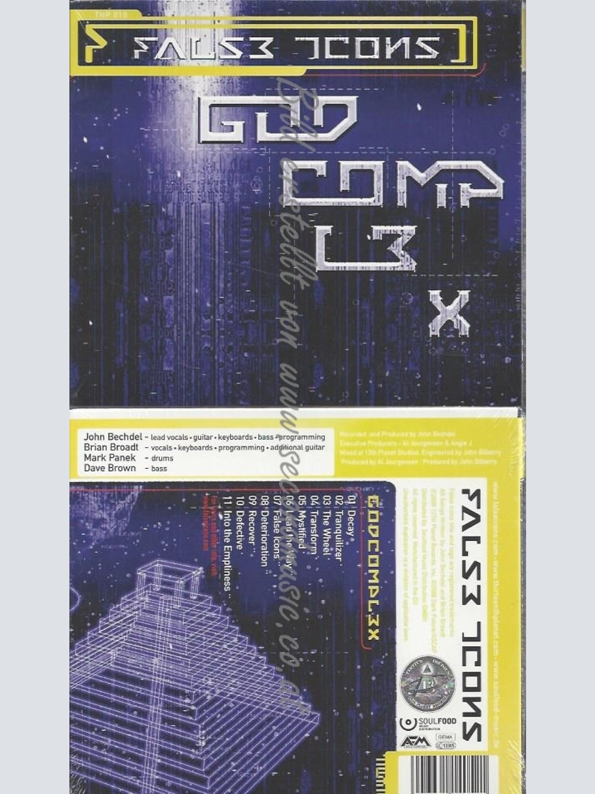 CD--FALSE ICONS--GOD COMPLEX