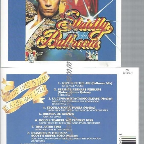 CD--DAVID HIRSCHFELDER --STRICTLY BALLROOM - SOUNDTRACK
