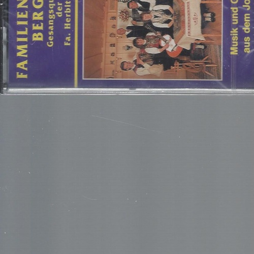 MC-FAMILIENMUSIK BERGER--MUSIK UND GESANG AUS DEM JOGLLAND