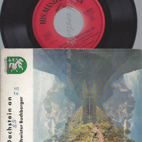7" EP// GESCHWISTER BUCHBERGER HOCH VOM DACHSTEIN AN