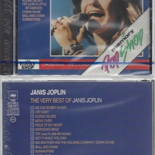 CD--NM-SEALED-JANIS JOPLIN -1989- -- BEST OF JANIS JOPLIN,THE VERY
