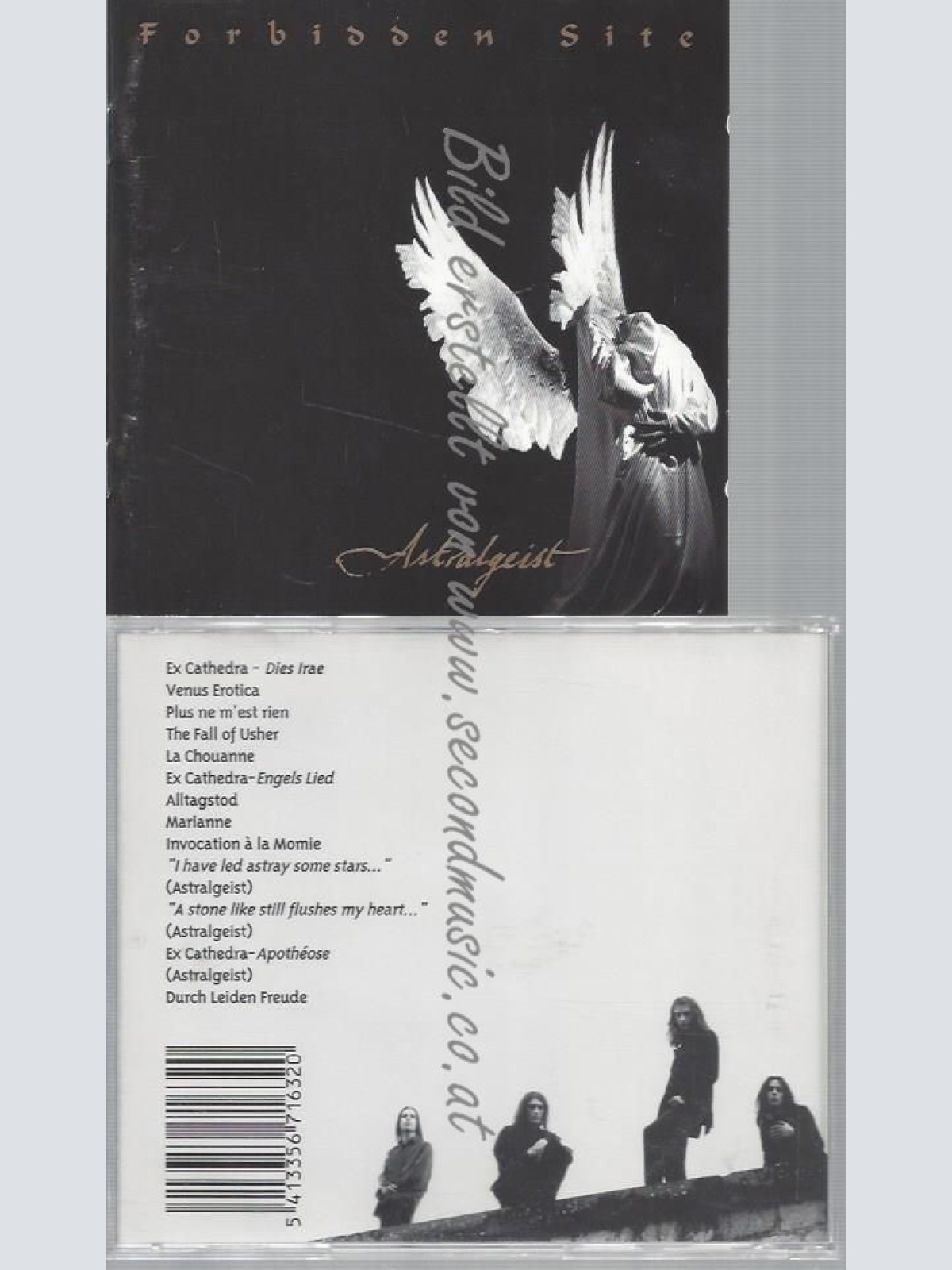 CD--FORBIDDEN SITE--ASTRALGEIST