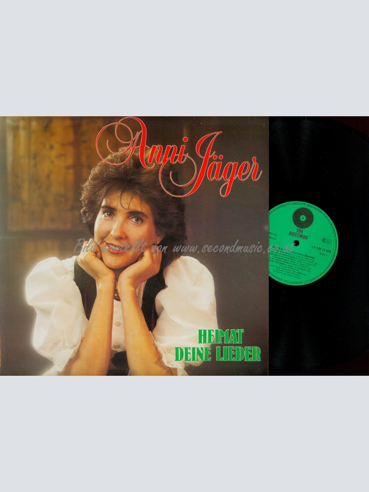 LP-ANNI JÄGER HEIMAT DEINE LIEDER