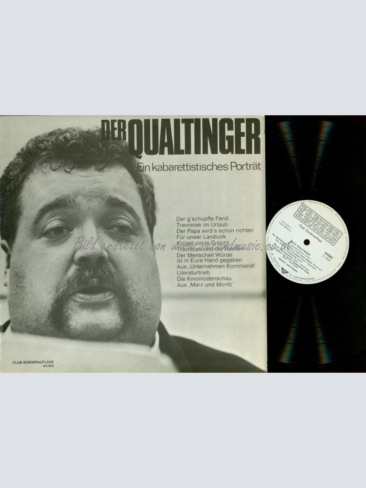 LP-DER QUALTINGER EIN KABARETTISTISCHES PORTÄT