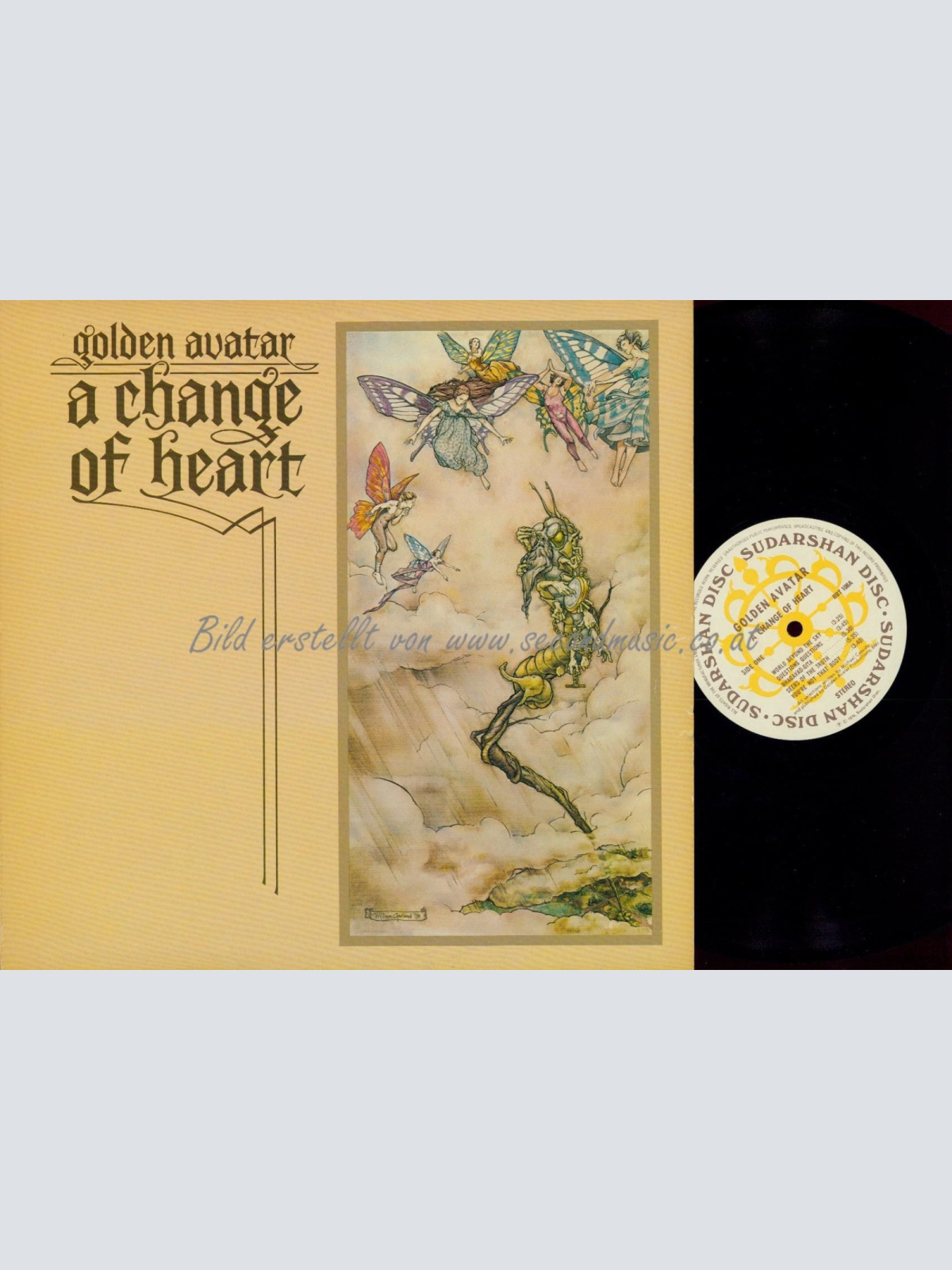 LP--GOLDEN AVATAR A CHANGE OF HEART