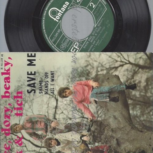 7" EP //DAVE DEE DOZY BEAKY MICK & TICH SAVE ME