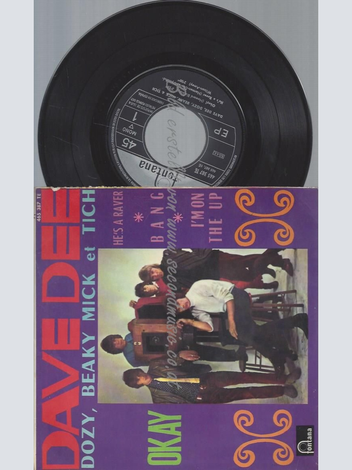 7" EP //DAVE DEE DOZY BEAKY MICK ET TICH  OKAY