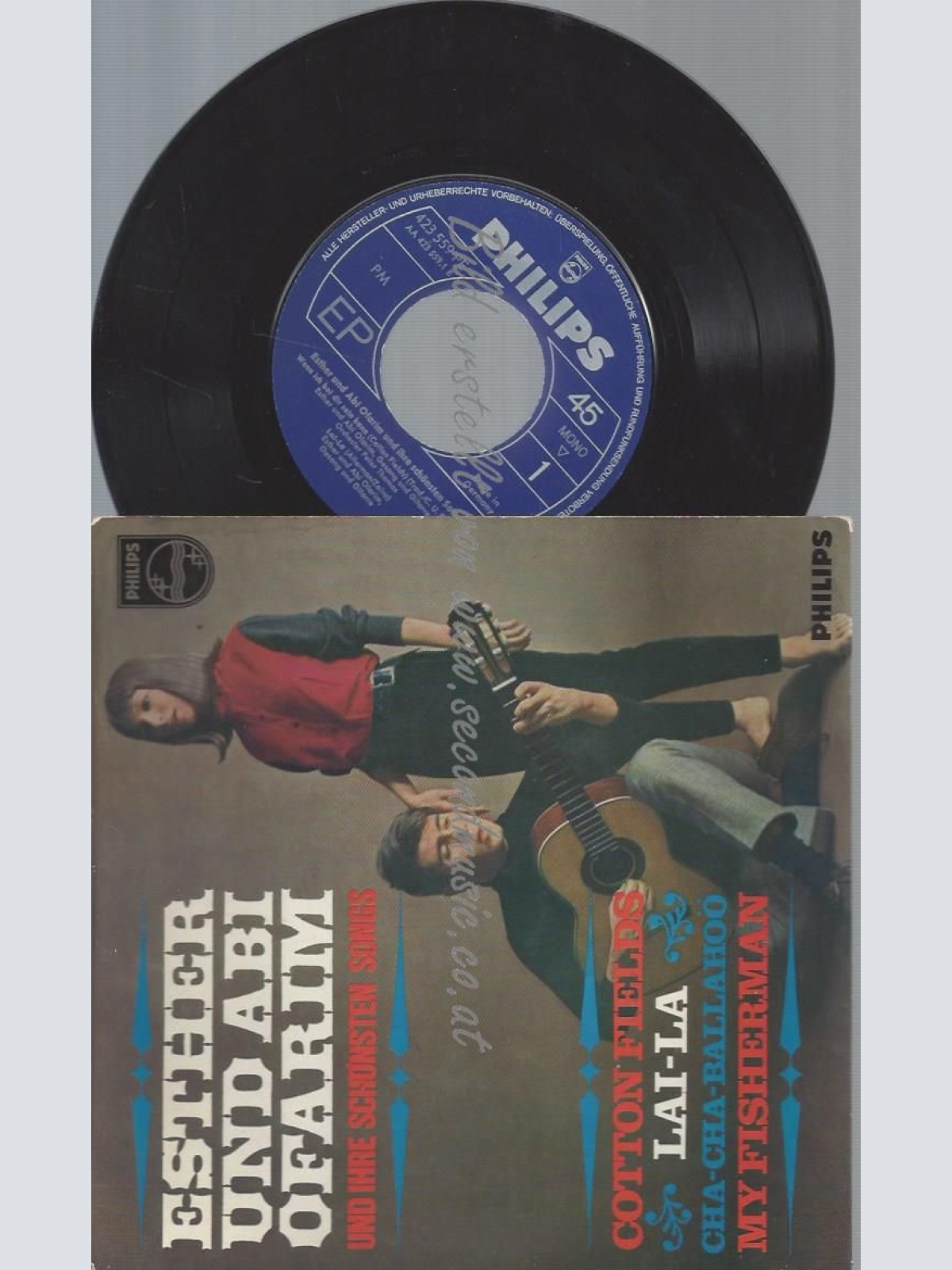 7" EP /ESTHER UND ABI OFARIM UND IHRE SCHÖNSTEN SONGS