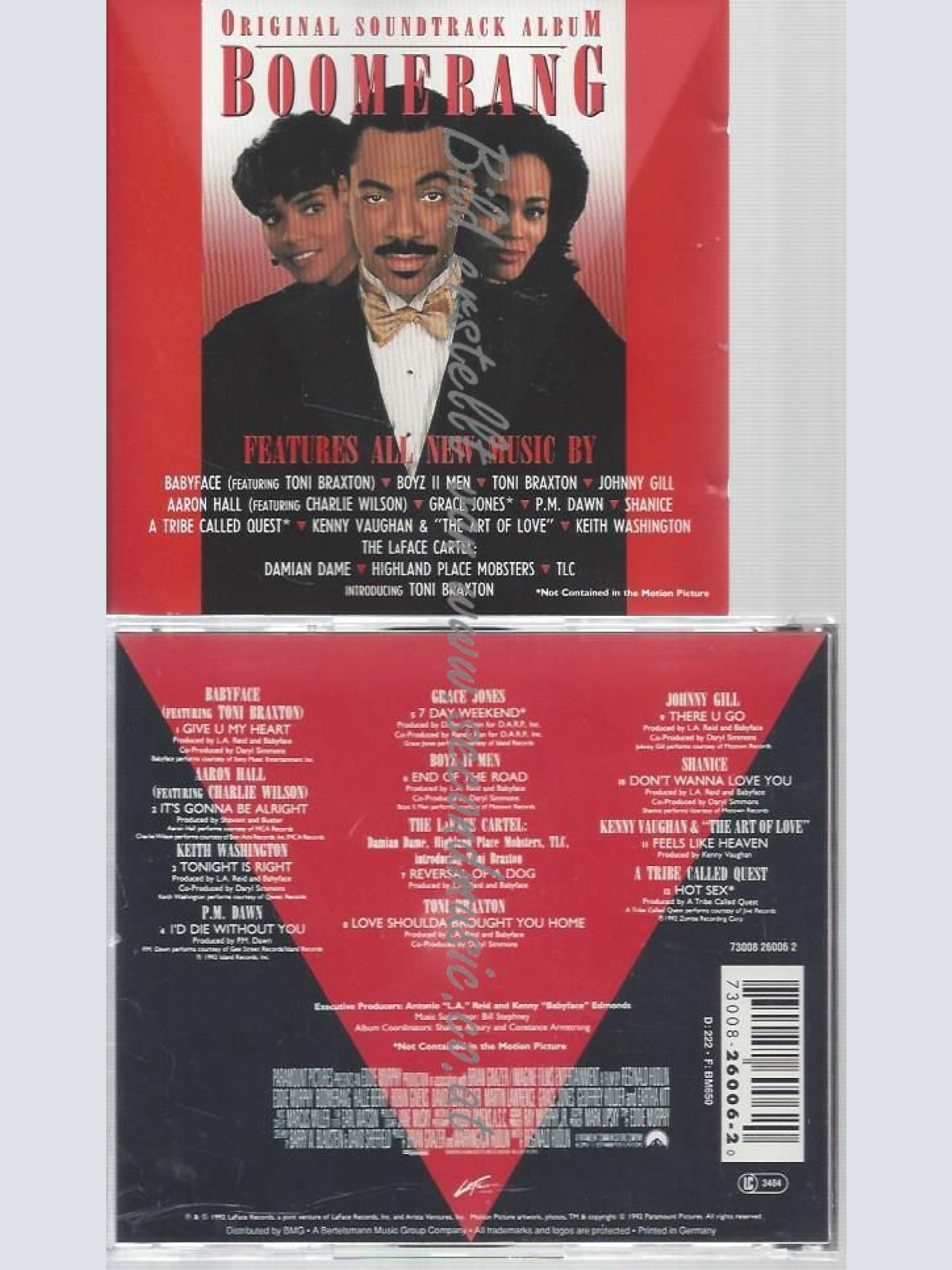 CD--ORIGINAL SOUNDTRACK--BOOMERANG
