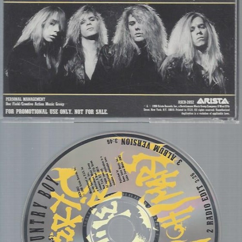 CD-LONG HAIRED COUNTRY BOY EVERY'S MOTHERS NIGHTMARE // PROMO