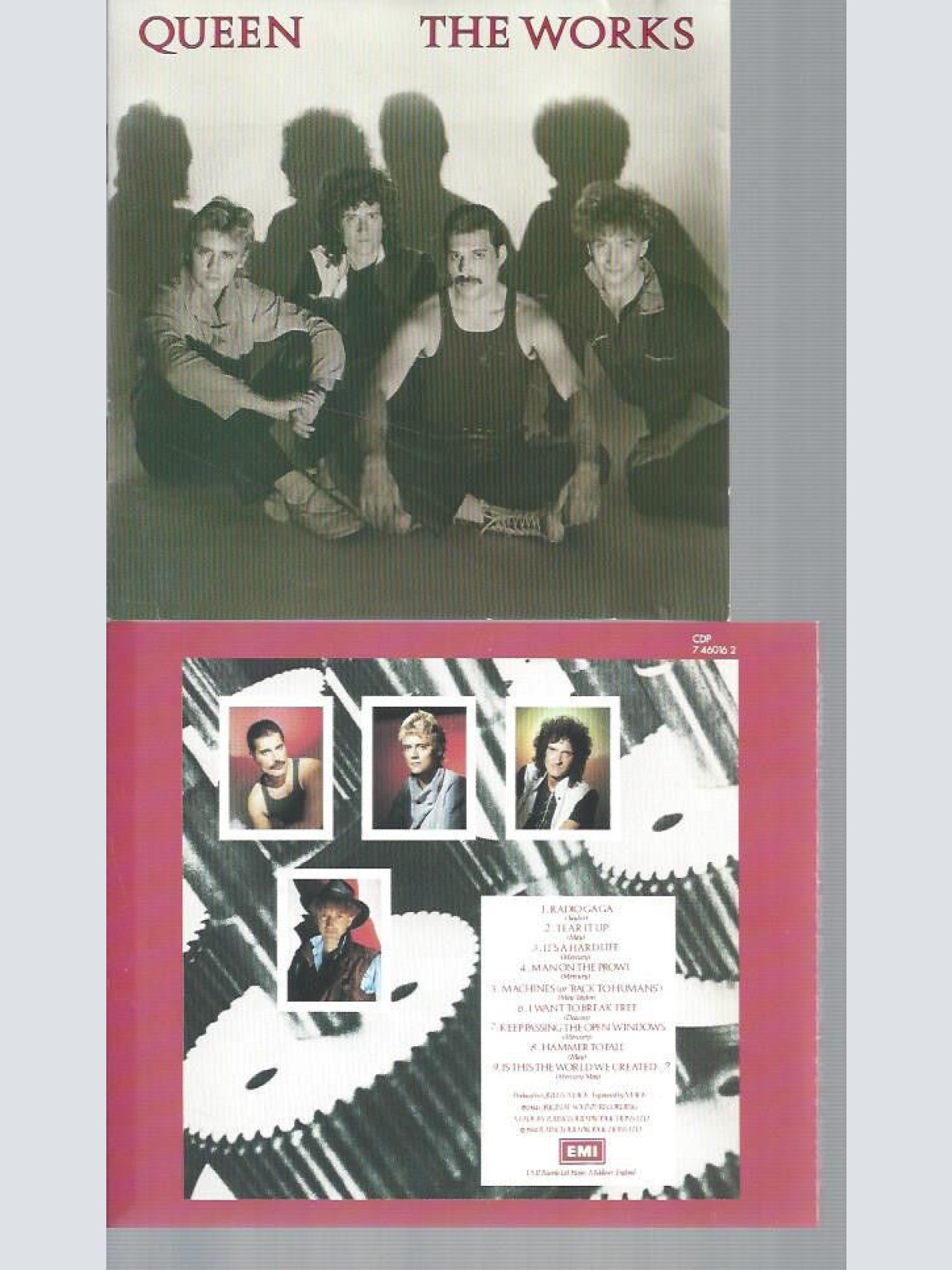 CD-QUEEN THE WORKS JAPAN --CDP 7460162