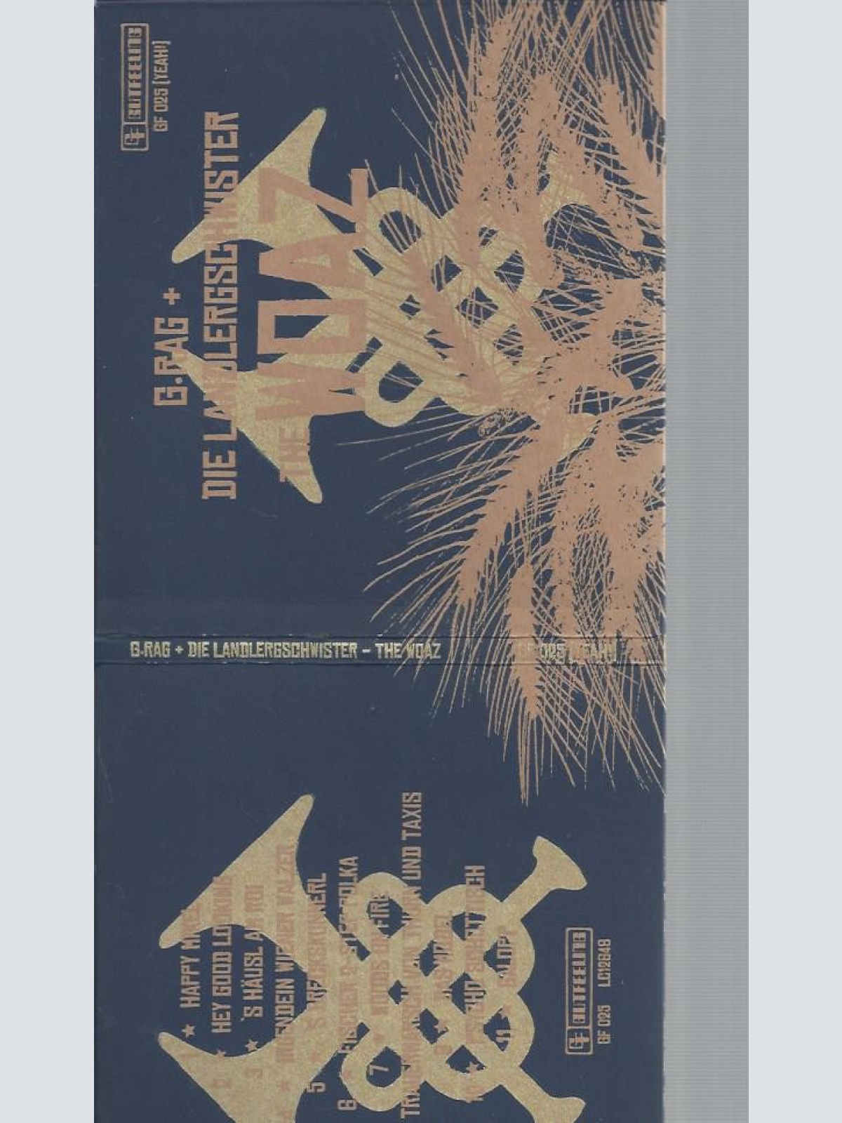 CD- G.Rag + Die Landlergschwister  The Woaz