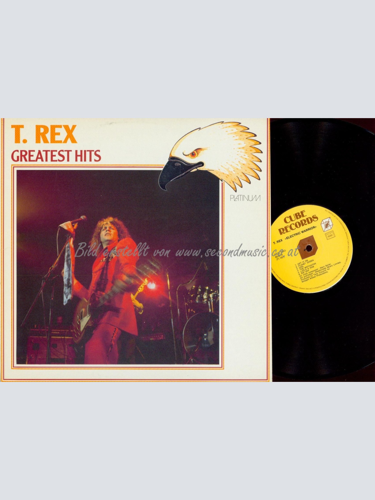 LP--T REX GREATEST HITS // PLP 50