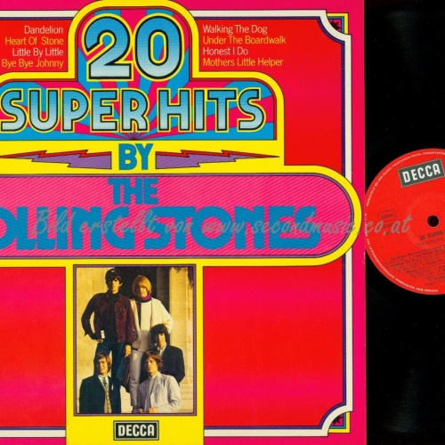 LP--20 SUPERHITS BY THE ROLLING STONES // 623502AP / NM