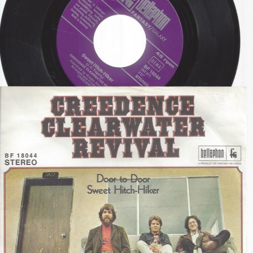 7" CREEDENCE CLEARWATER REVIVAL SWEET HITCH HIKER