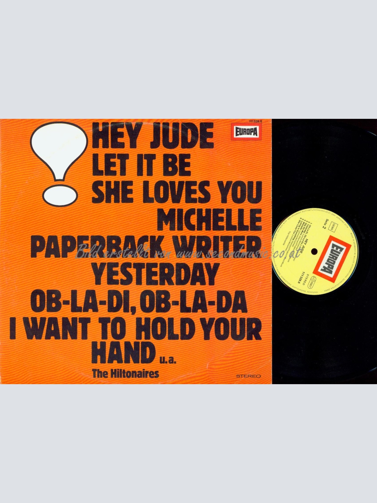 LP-THE HILTONAIRES HEY JUDE