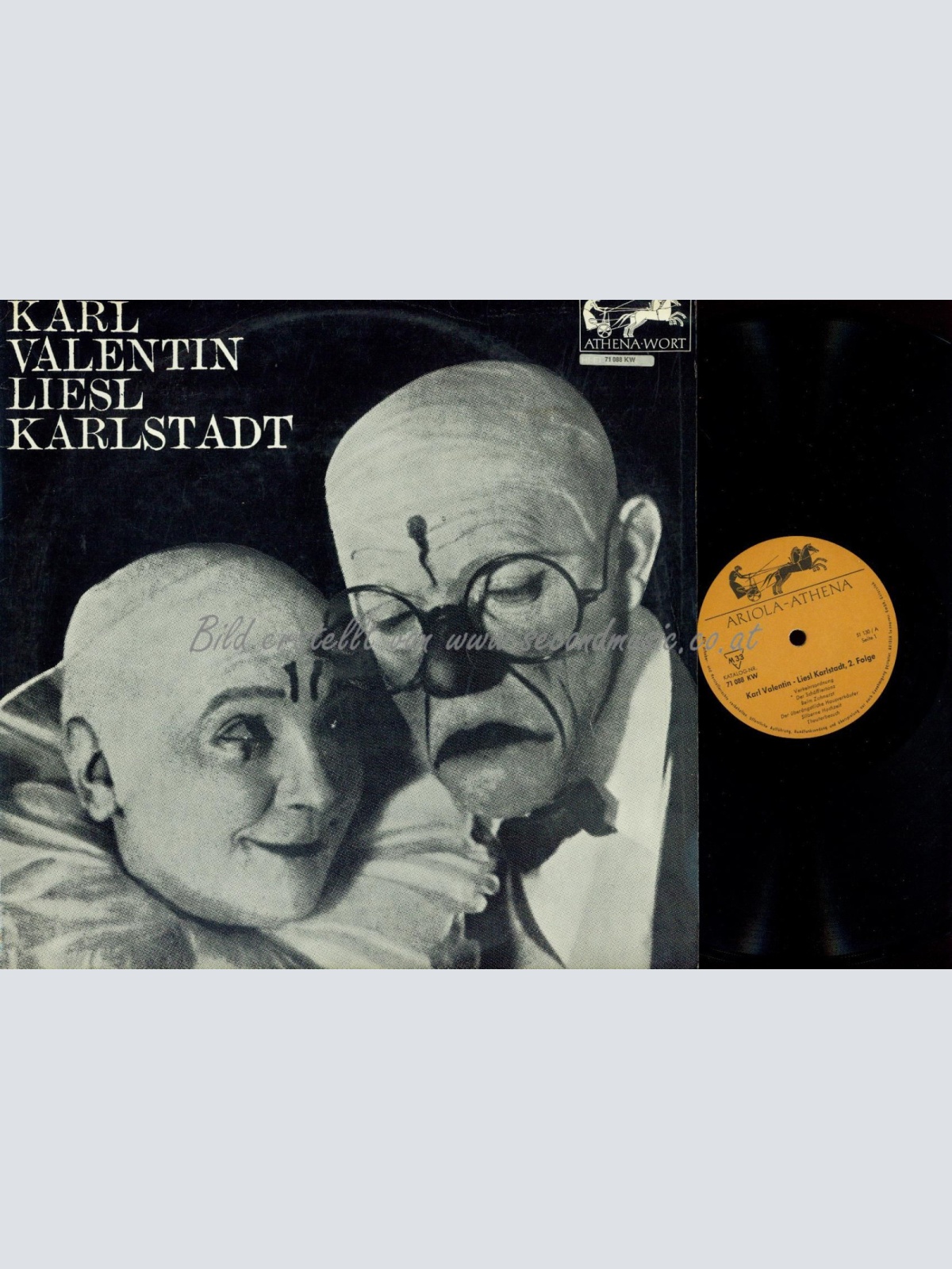 LP--KARL VALENTIN LIESL KARLSTADT 2 FOLGE