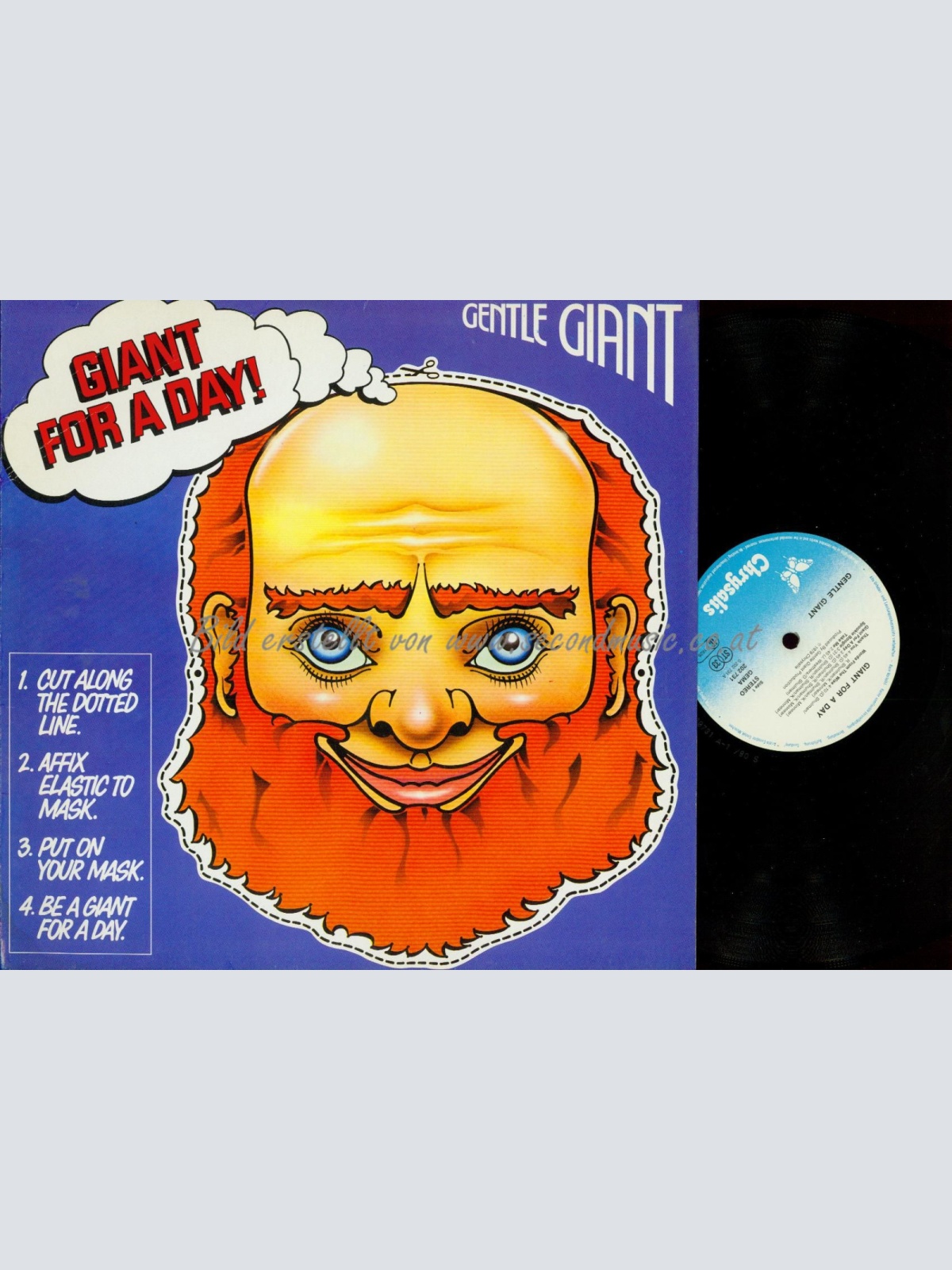 LP-- Gentle Giant  Giant For A Day  // GERMANY 202731320