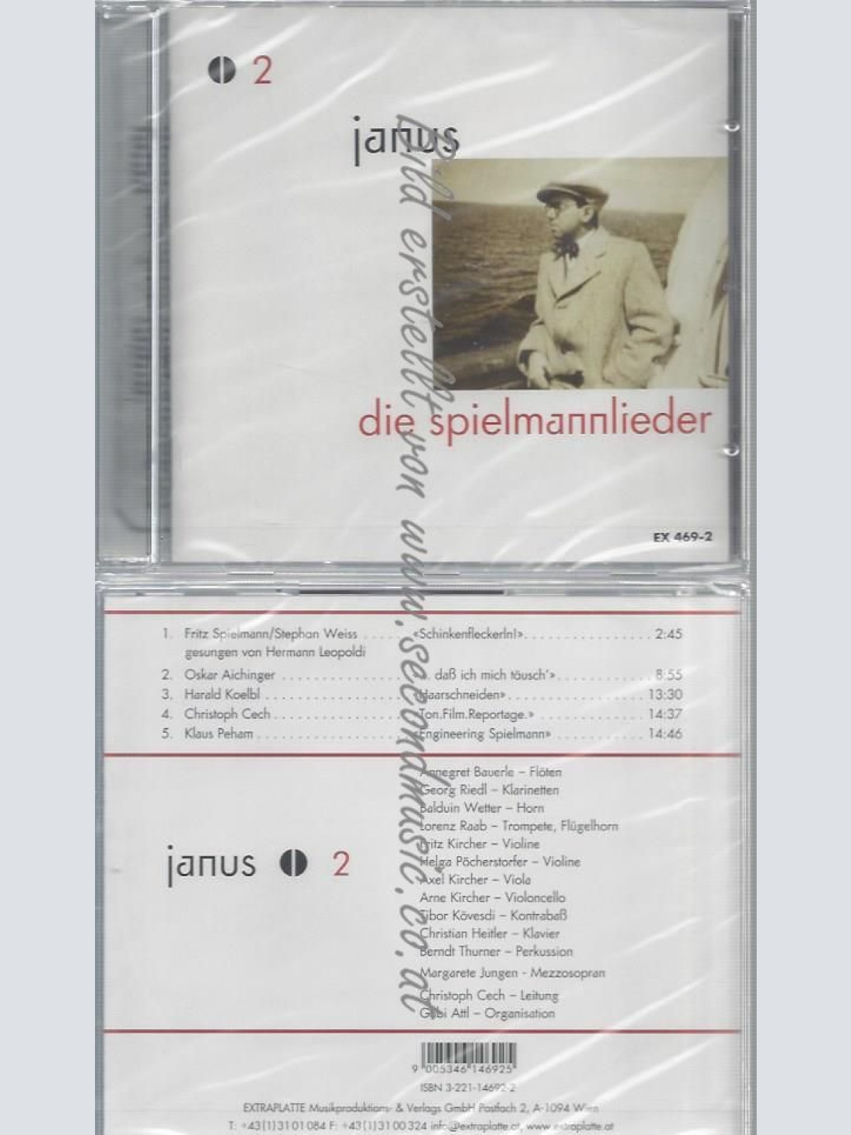 CD--JANUS--DIE SPIELMANNLIEDER