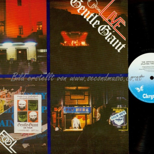 DLP--GENTLE GIANT THE OFFICIAL LIVE  Playing The Fool // 301281406