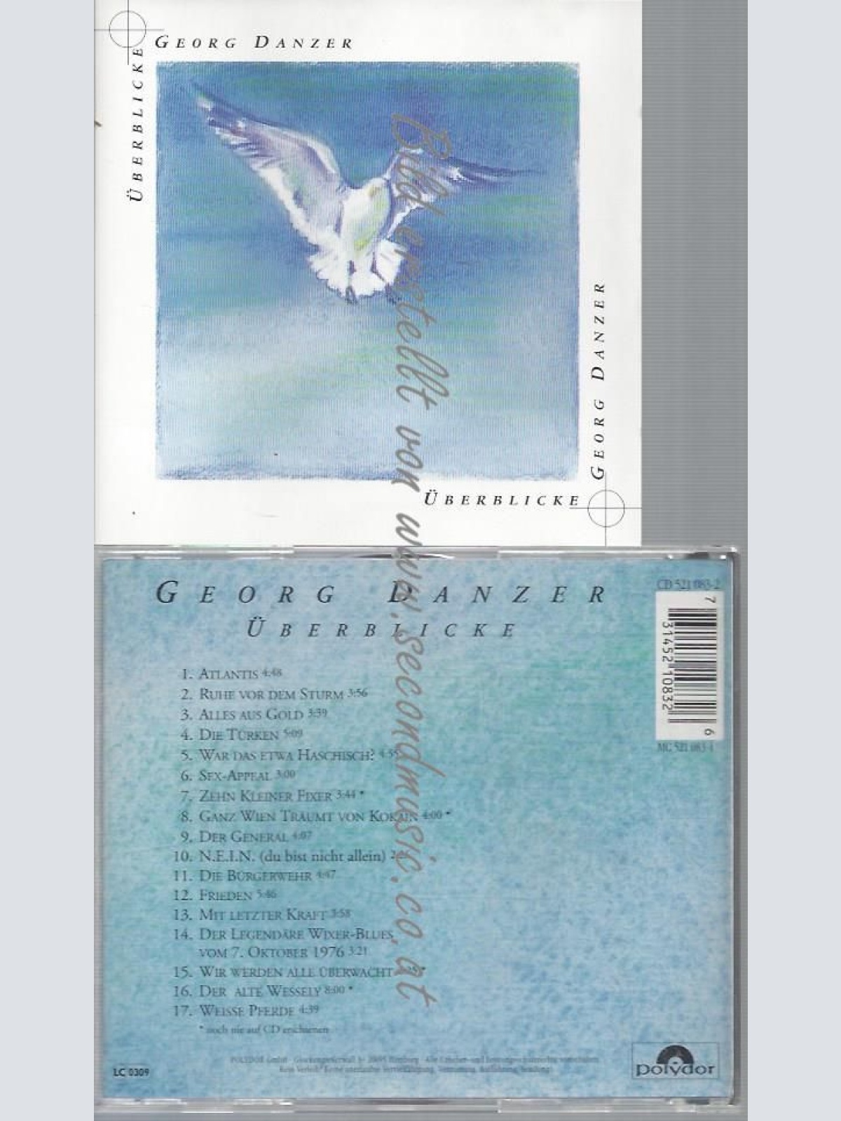 CD--GEORG DANZER--ÜBERBLICKE