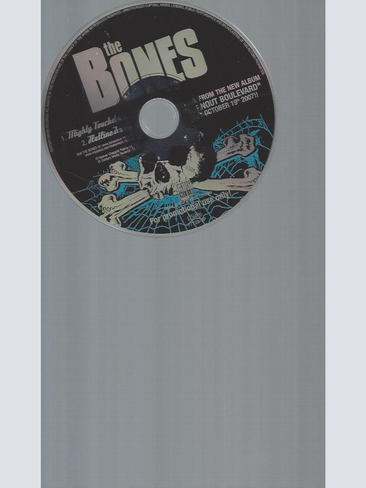 CD--THE BONES MIGHTY TOUCHDOWN // PROMO