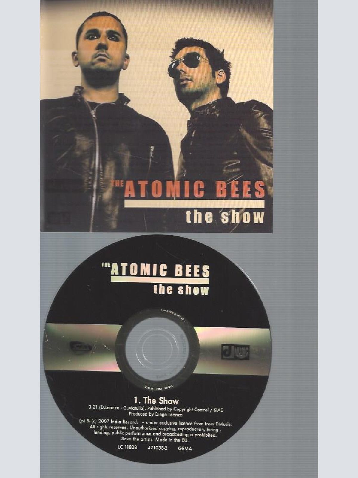 CD-THE ATOMIC BEES THE SHOW // PROMO