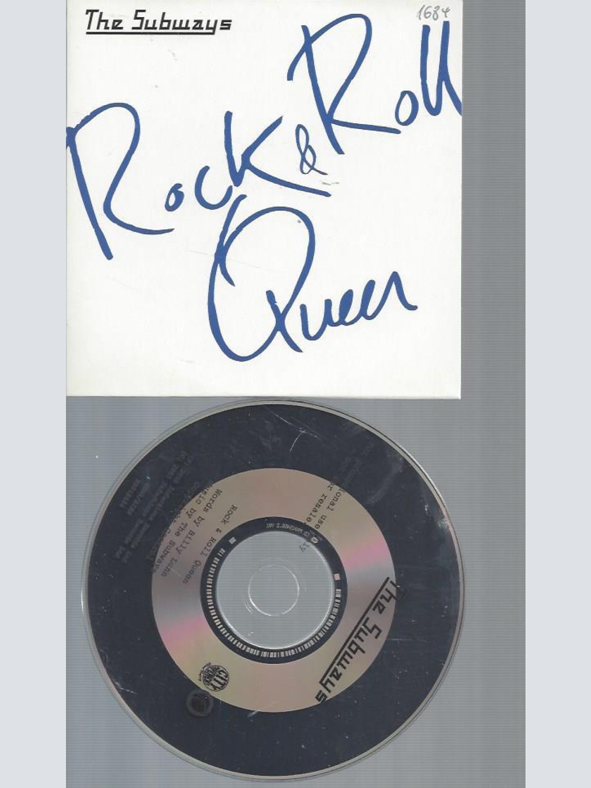 CD-THE SUBWAYS ROCK ROLL QUEEN // PROMO
