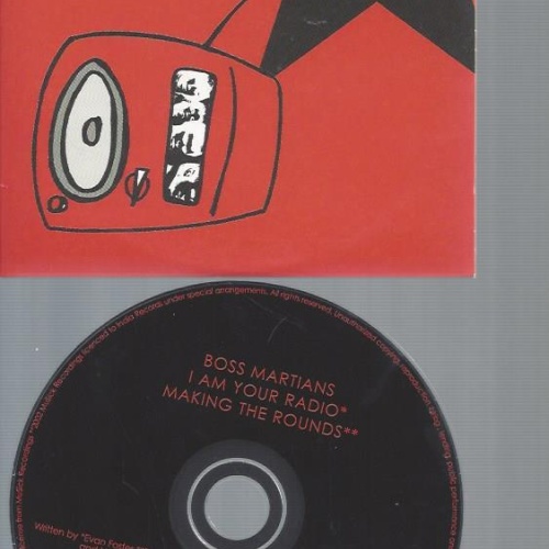CD-BOSS MARTIANS I AM YOUR RADIO // PROMO