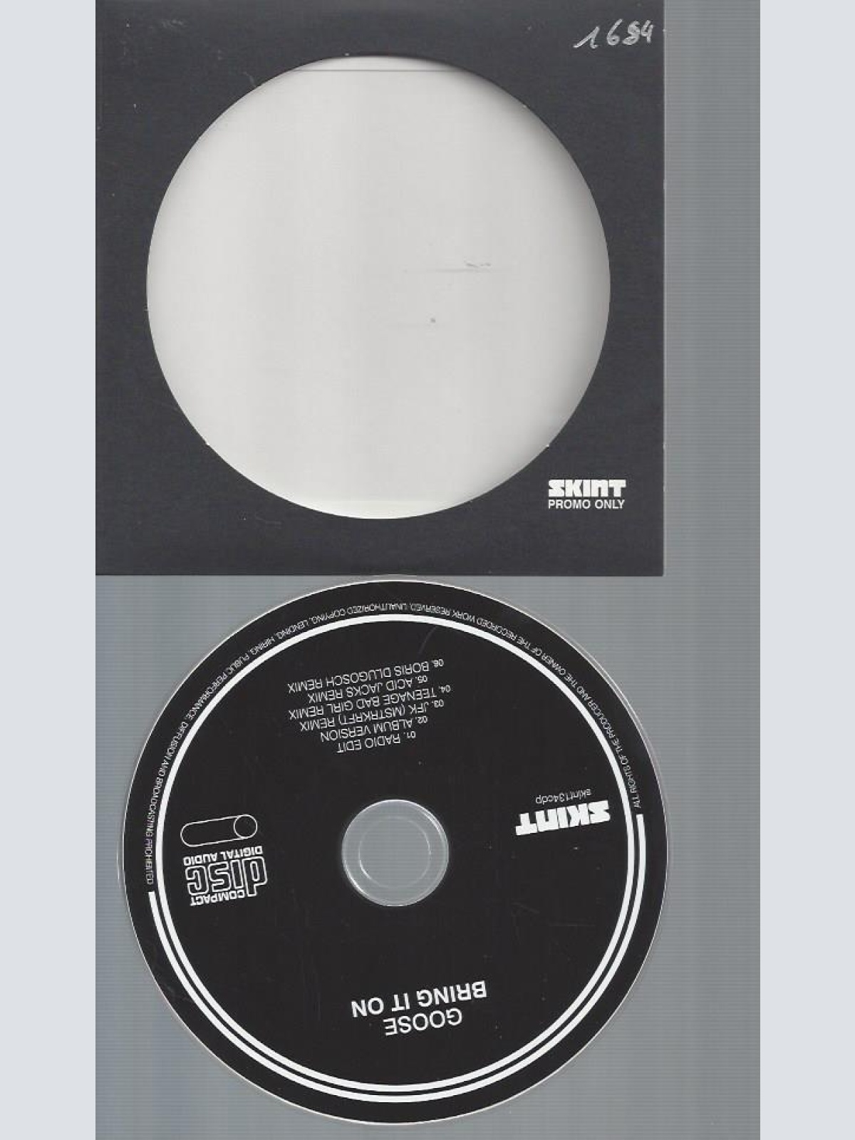 CD--GOOSE BRING IT ON // PROMO
