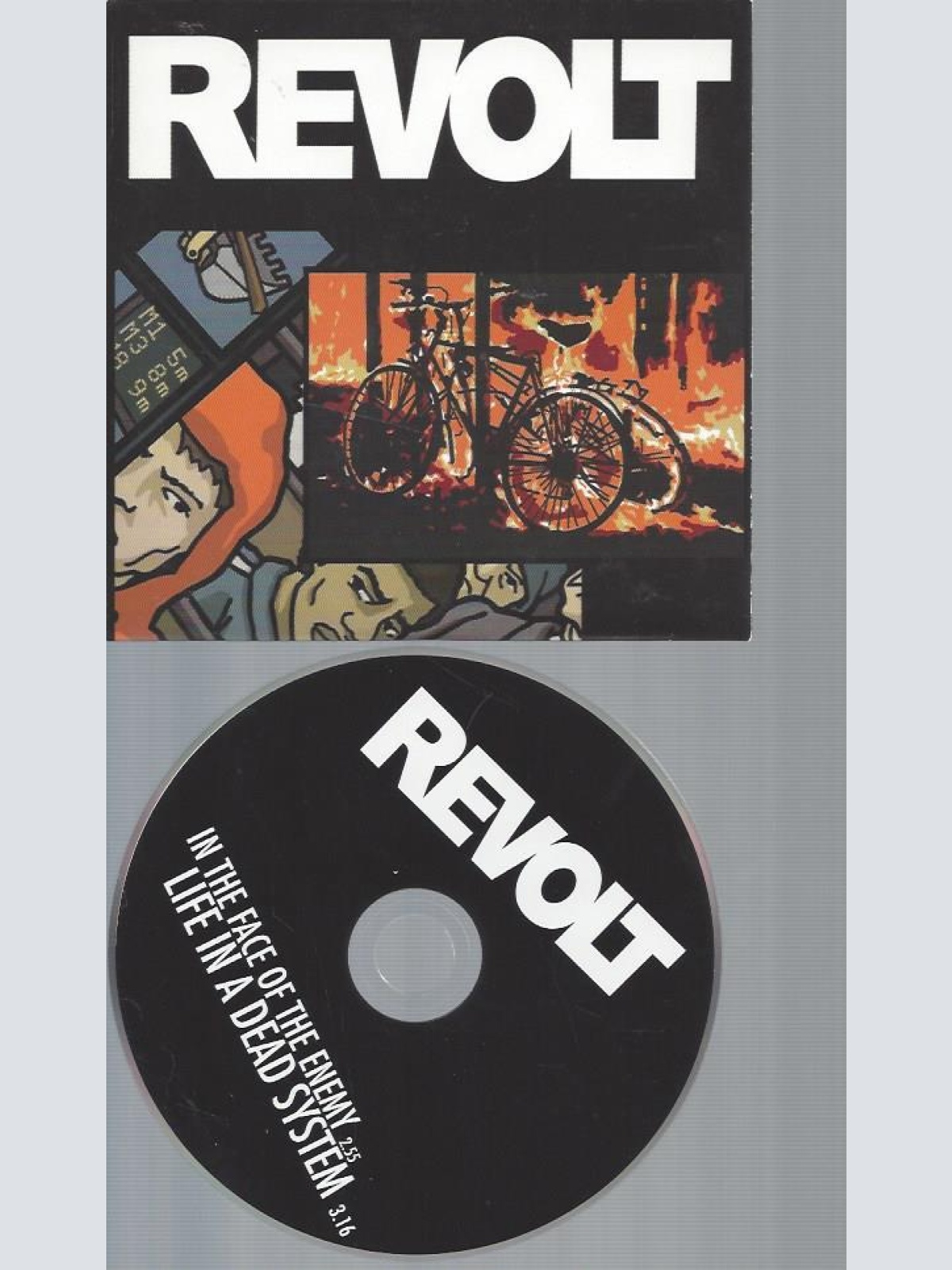 CD--REVOLT IN THE FACE OF THE ENEMY  // PROMO