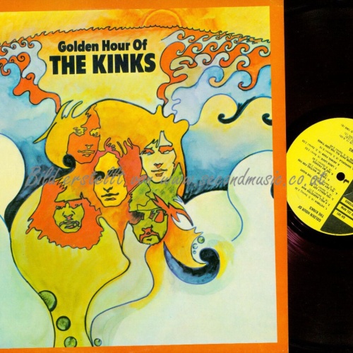 LP--THE KINKS THE GOLDEN HOUR OF // 86288XAT