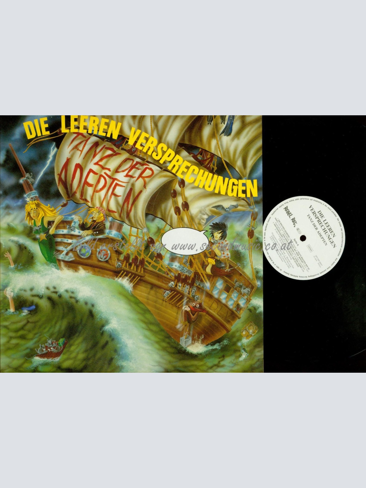 LP--DIE LEEREN VERSPRECHUNGEN TANZ DER ADEPTEN