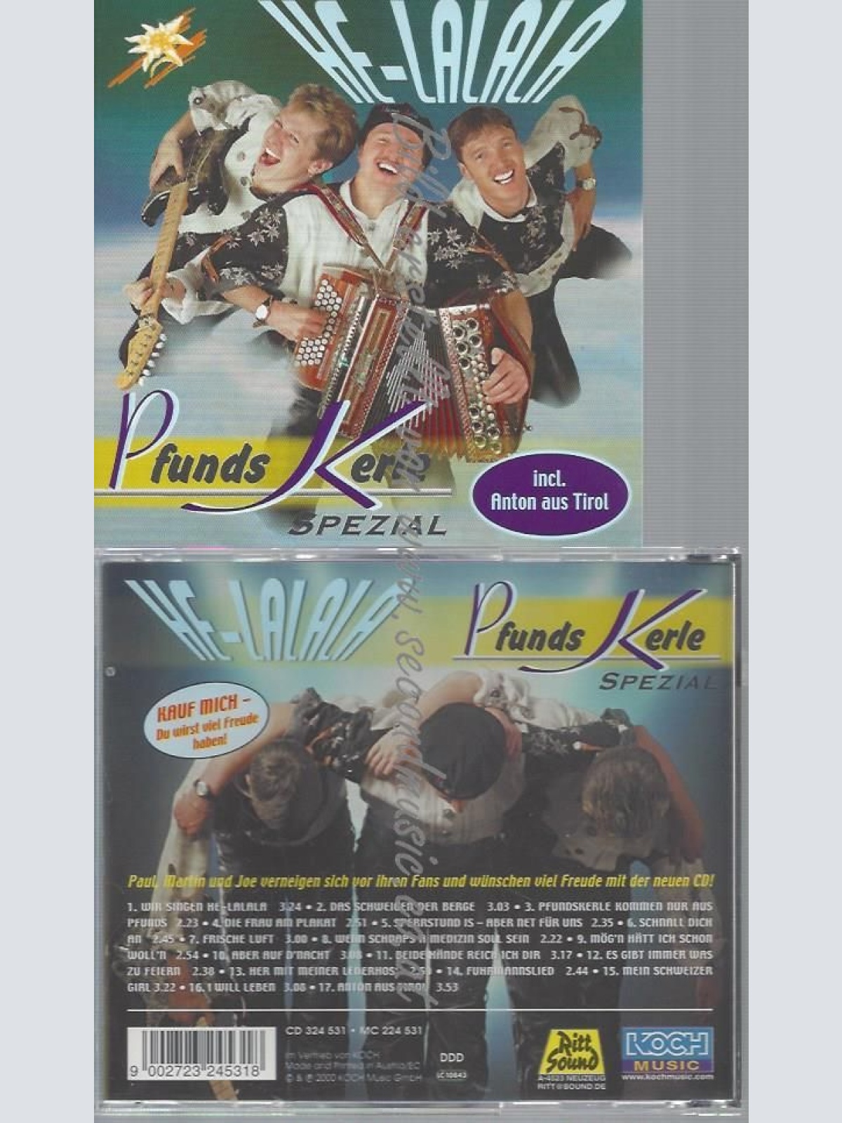 CD--PFUNDS KERLE--HE-LALALA