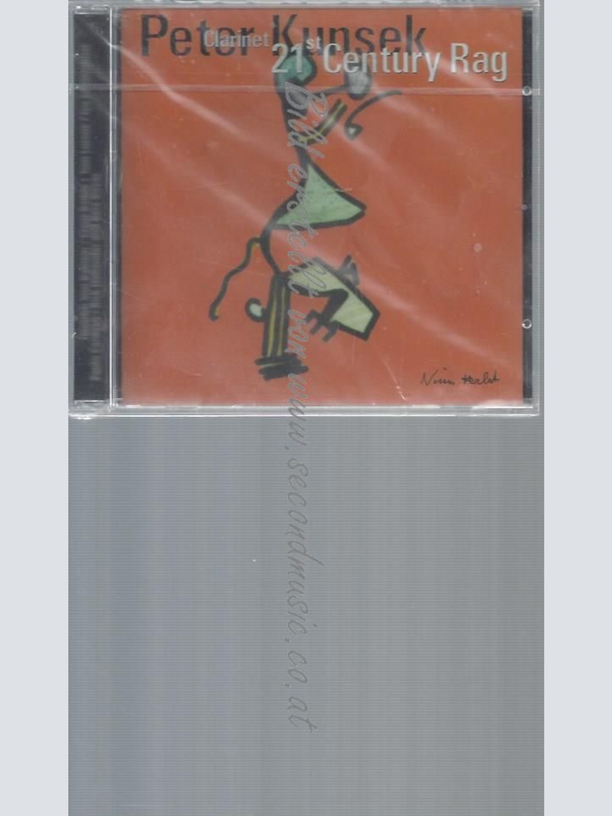CD--PETER KUNSEK--21ST CENTURY RAG