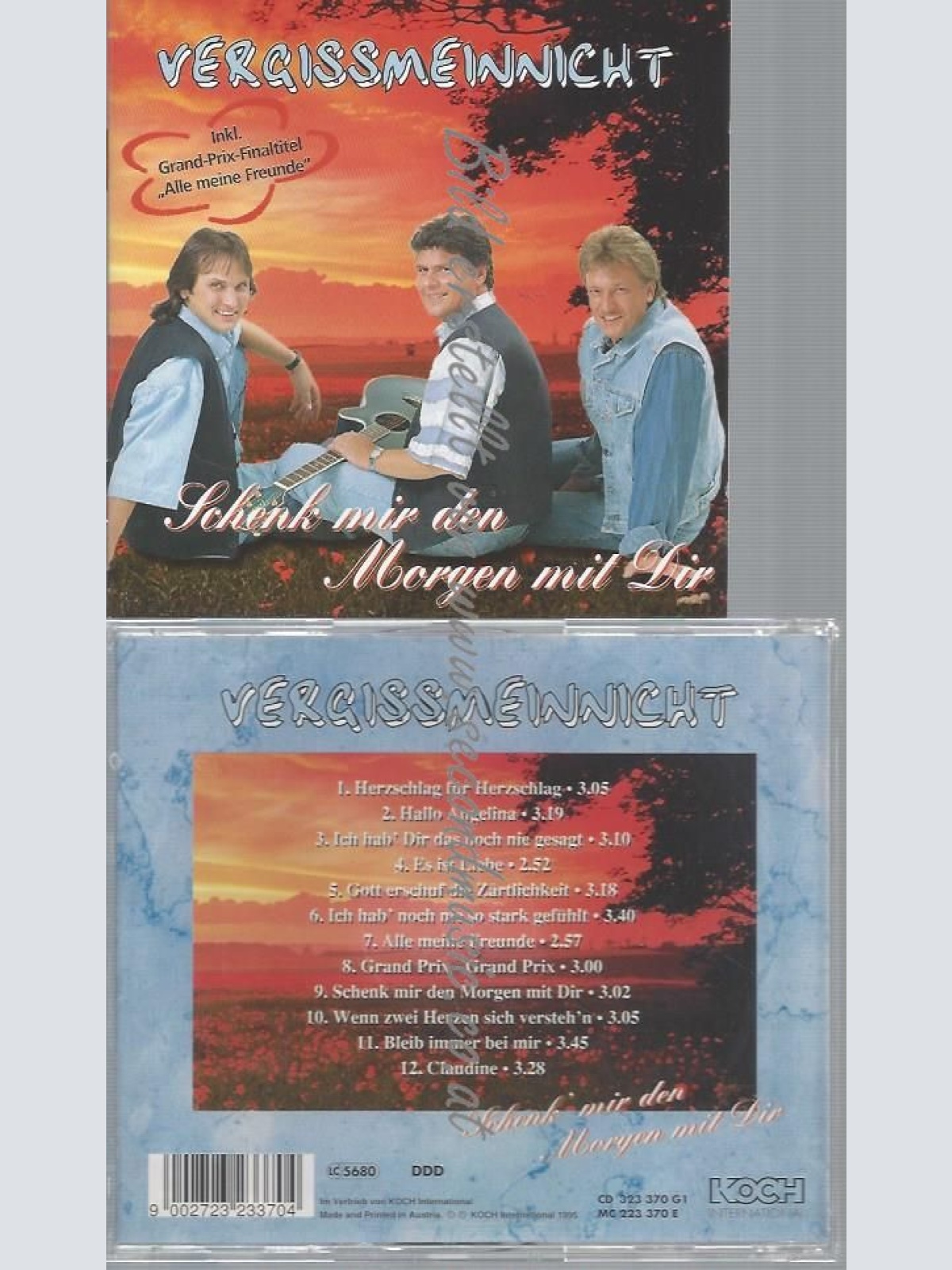 CD--VERGISSMEINNICHT--SCHENK MIR DEN MORGEN MIT DIR