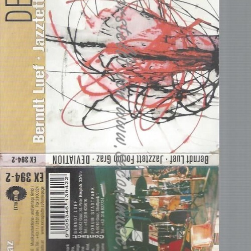 CD--DEVIATION--BERNDT LUEF--JAZZTETT FORUM GRAZ