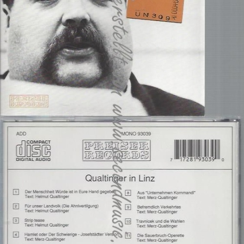 CD--HELMUT QUALTINGER UND QUALTINGER,HELMUT--QUALTINGER IN LINZ