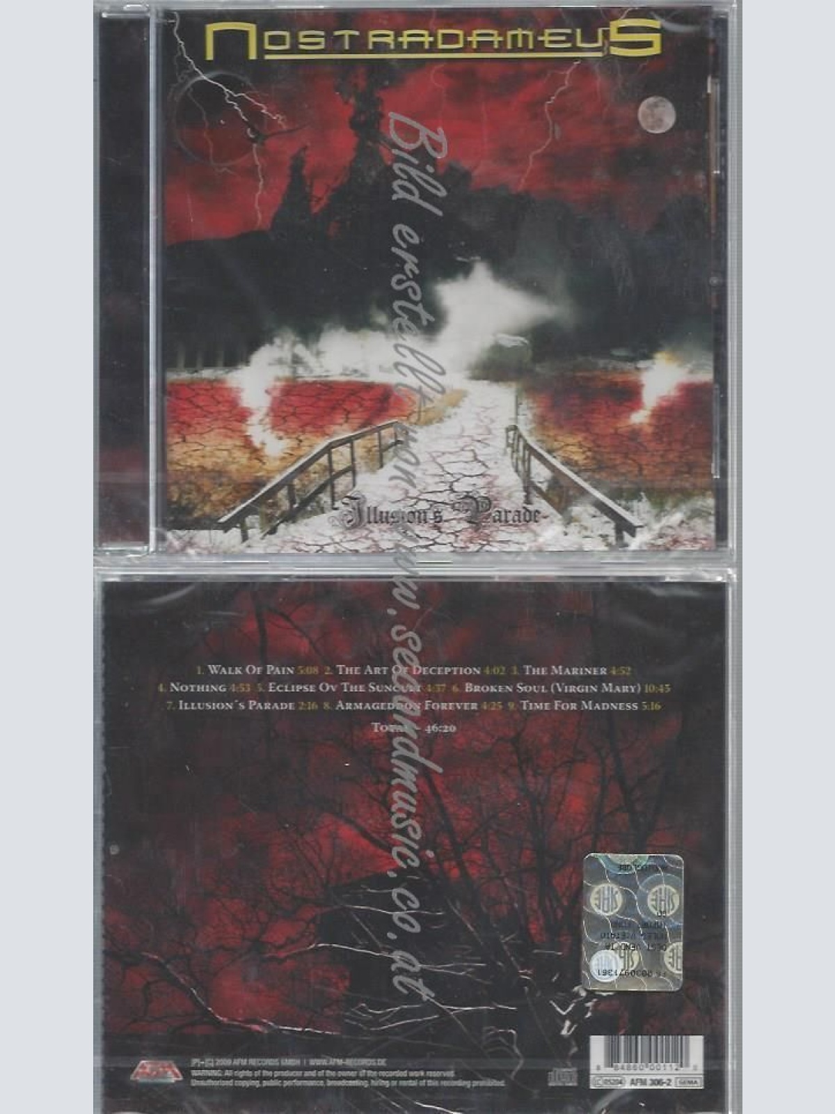 CD--NOSTRADAMEUS--ILLUSION'S PARADE