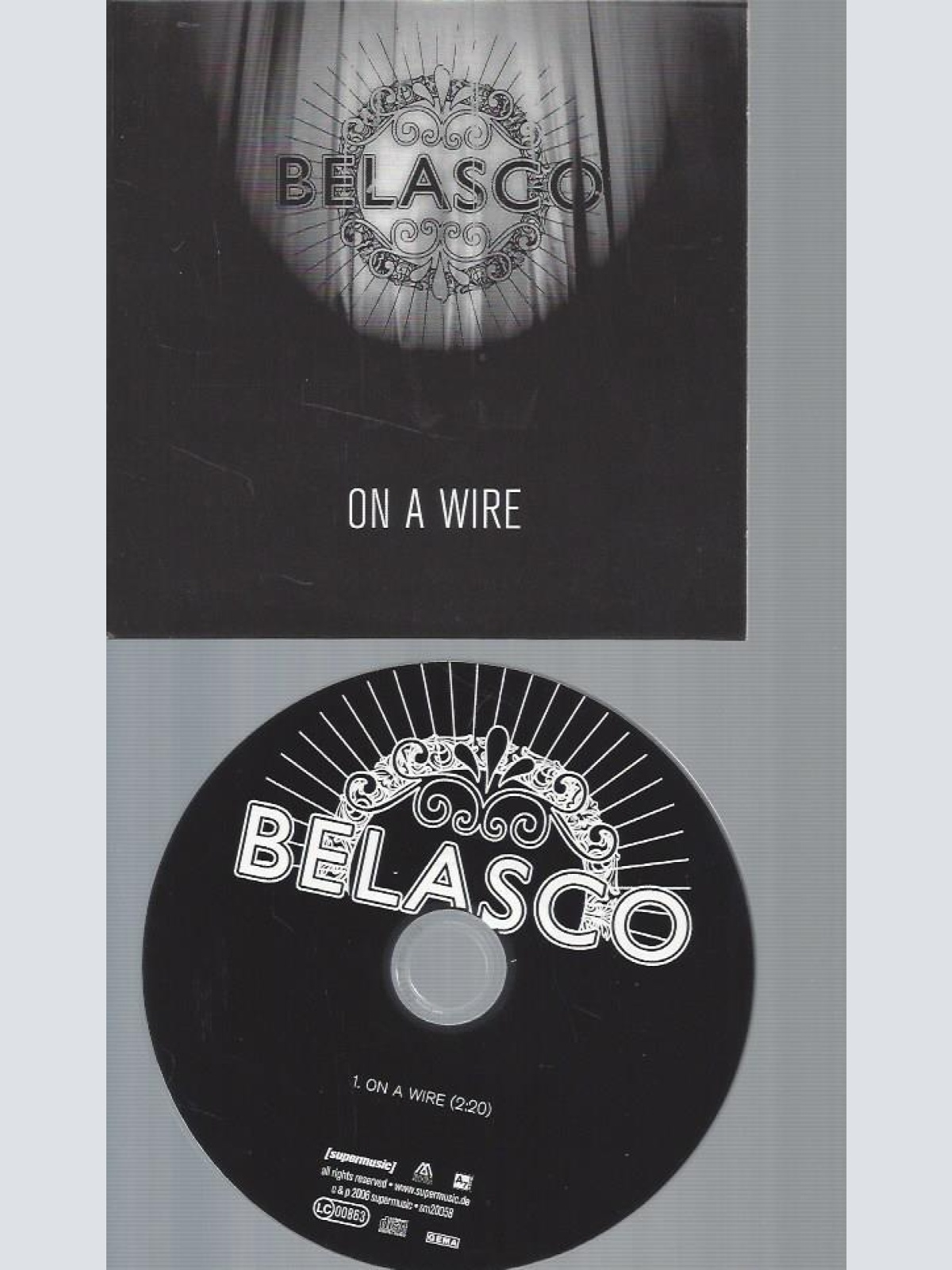 CD--BELASCO ON A WIRE  // PROMO