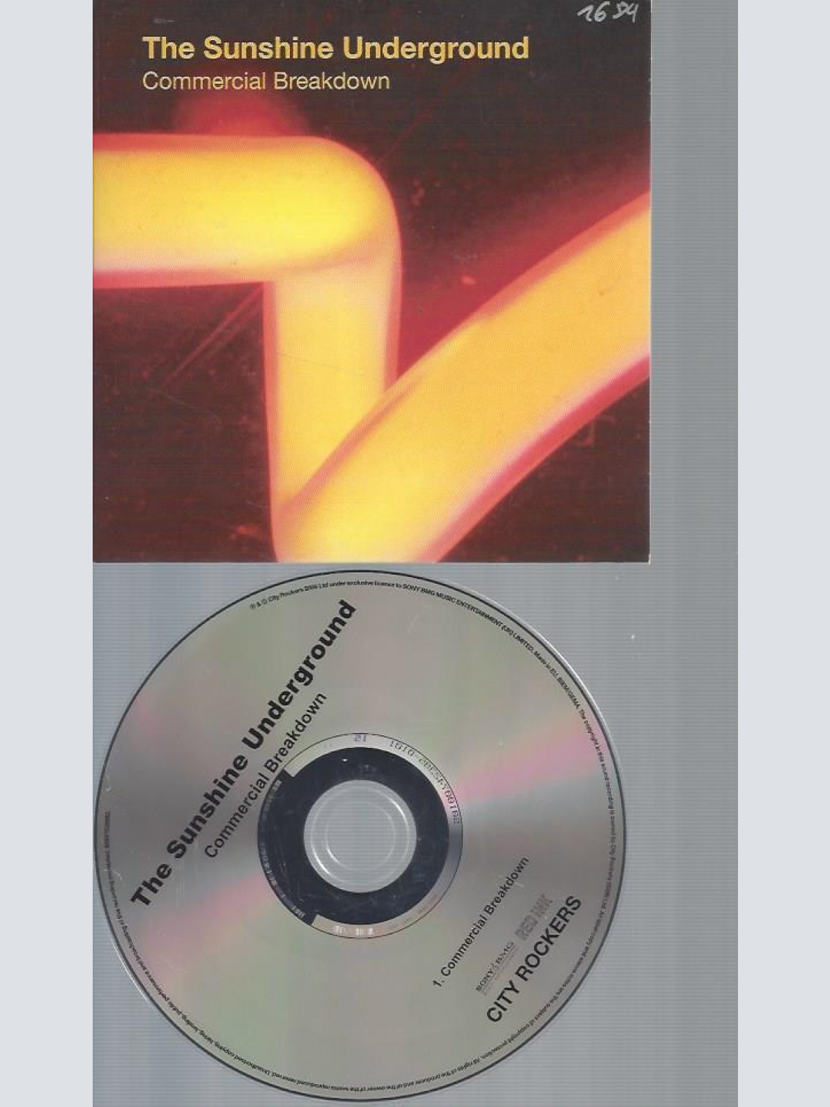 CD--THE SUNSHINE UNDERGROUND COMMERCIAL BREAKDOWN  // PROMO