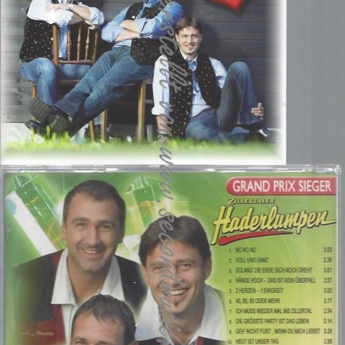 CD--ZILLERTALER HADERLUMPEN-- 2 HERZEN -  1 EWIGKEIT