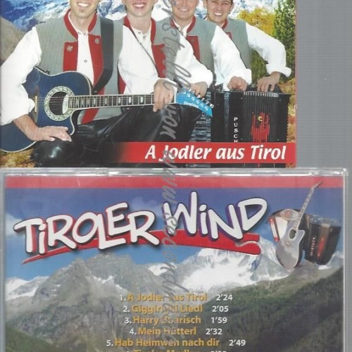 CD--TIROLER WIND--A JODLER AUS TIROL