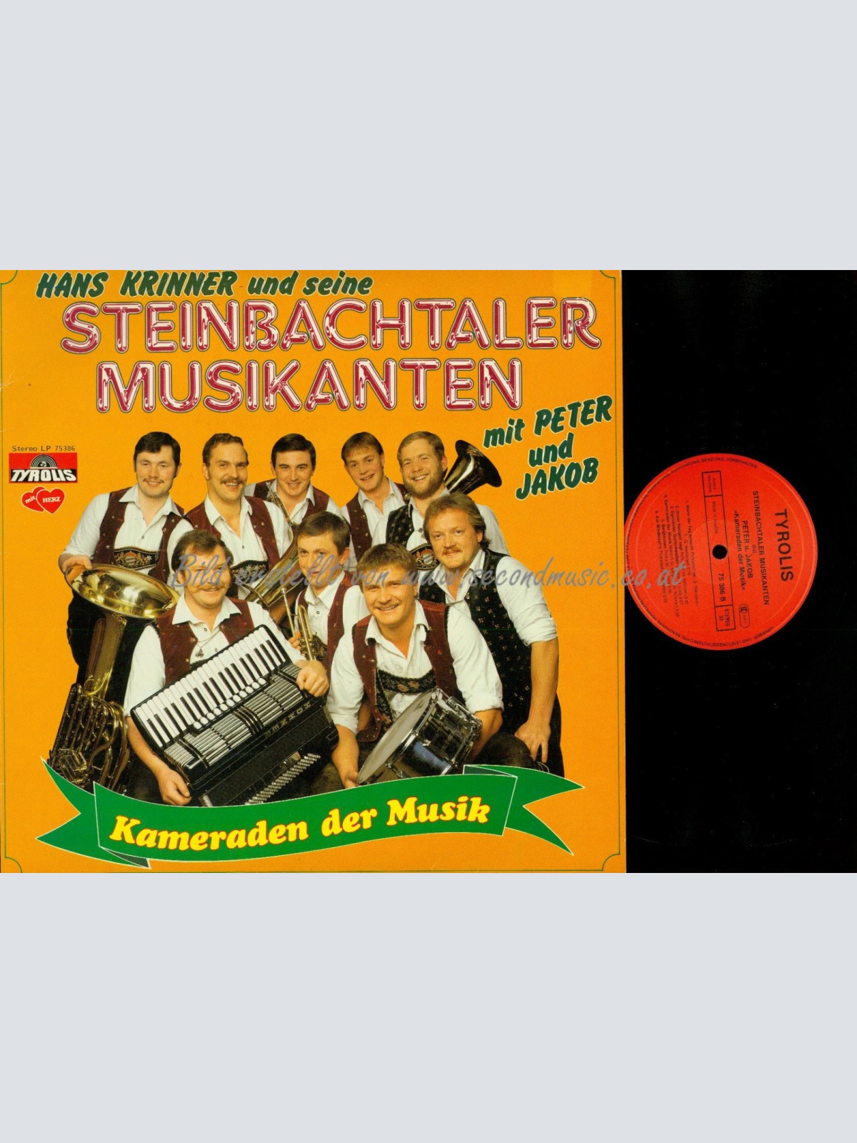 LP-- STEINBACHTALER MUSIKANTEN KAMERADEN DER MUSIK