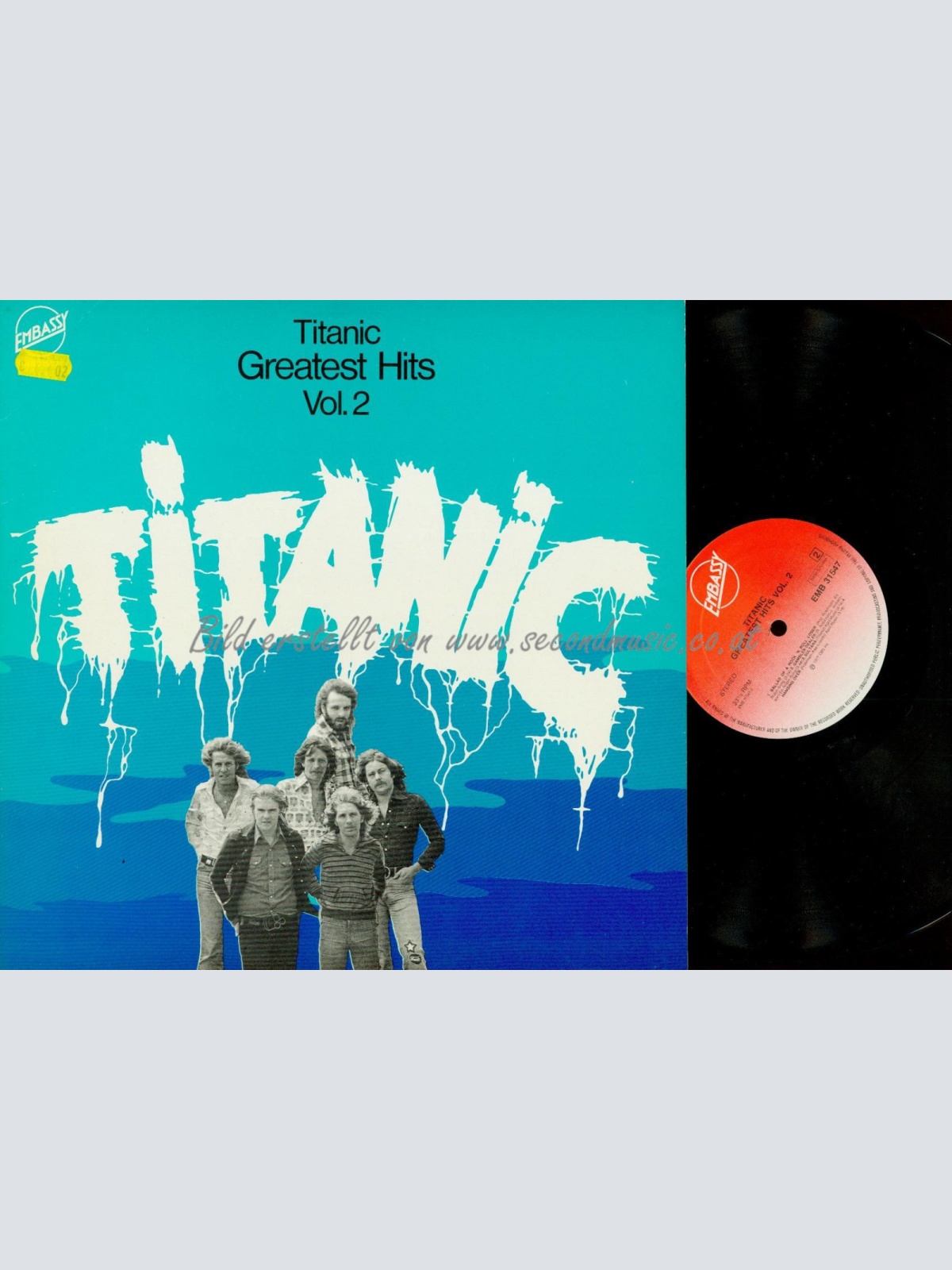 LP--TITANIC GREATEST HIT VOL 2