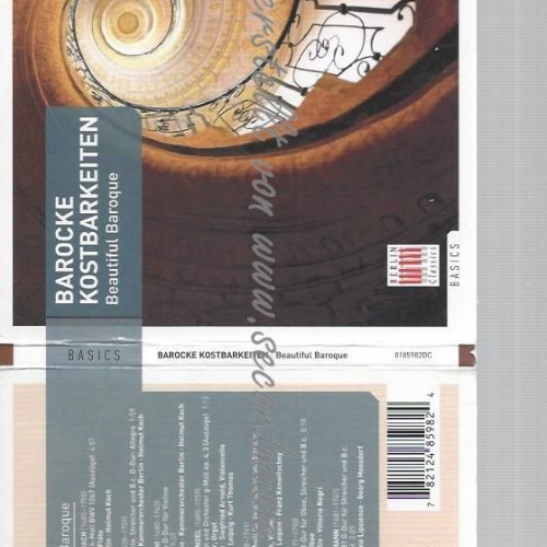 CD--OISTRACH UND KOB--BAROCKE KOSTBARKEITEN -BERLIN CLASSICS BASICS-