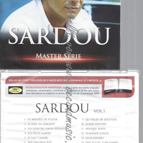 CD--MICHEL SARDOU--MASTER SERIE VOL.