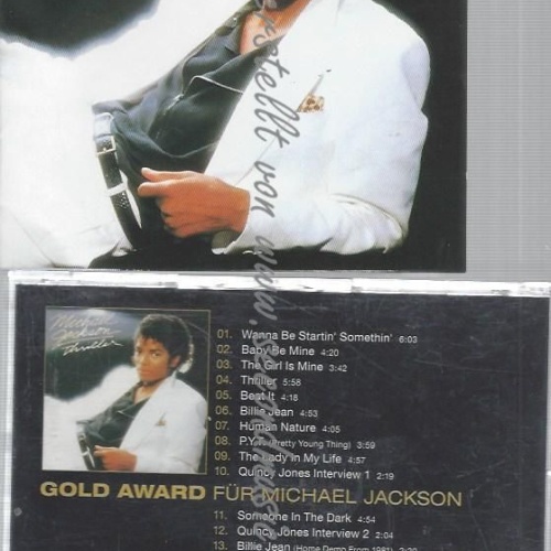 CD--MICHAEL JACKSON--GOLD AWARD: THRILLER | SPECIAL EDITION