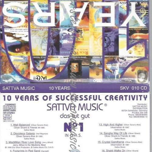 CD--RICK WAKEMAN UND GANDALF-- 10YEARS // SATTVA