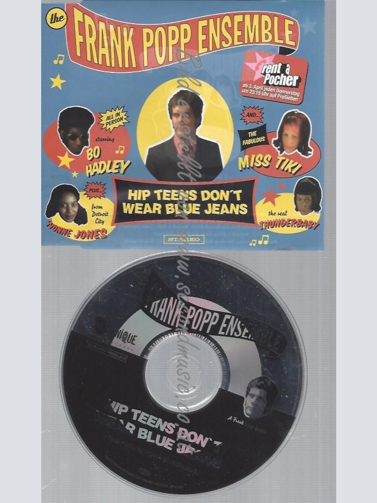 CD--FRANK POPP ENSEMBLE--HIP TEENS DON'T WEAR BLUE JEANS